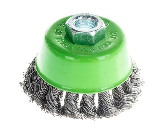 Щетка для УШМ (75 мм; М14; 0.5 мм) СИБРТЕХ 746247 