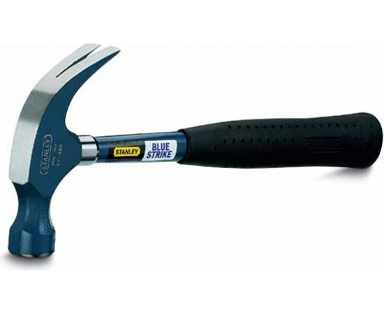 Молоток с гвоздодером 570 гр Stanley BLUE STRIKE 1-51-489 