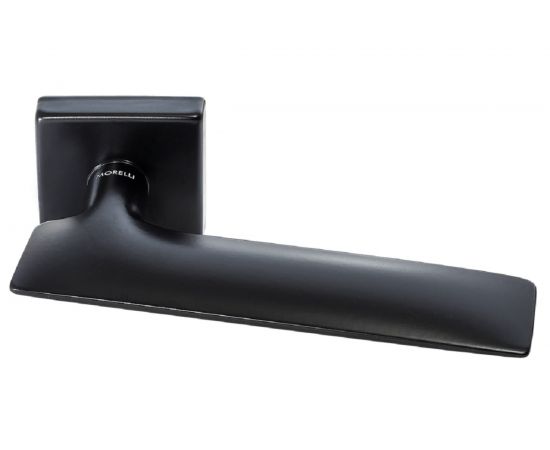 Дверная ручка MORELLI GALACTIC-SQ NERO цвет - черный 9012319 