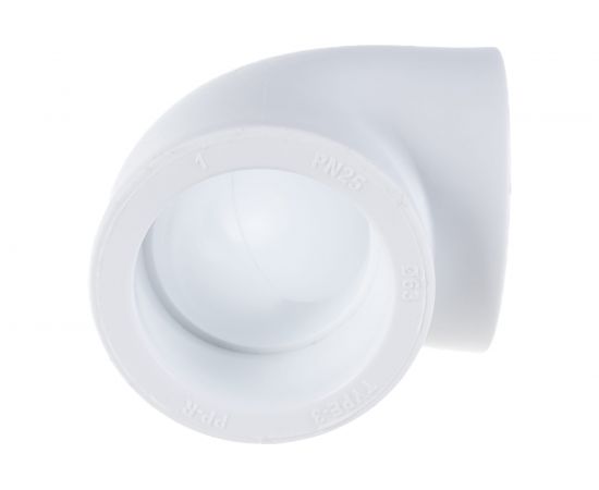 Угольник RTP PN25 90 градусов, внутр внутр D63 мм 10835 – изображение 2