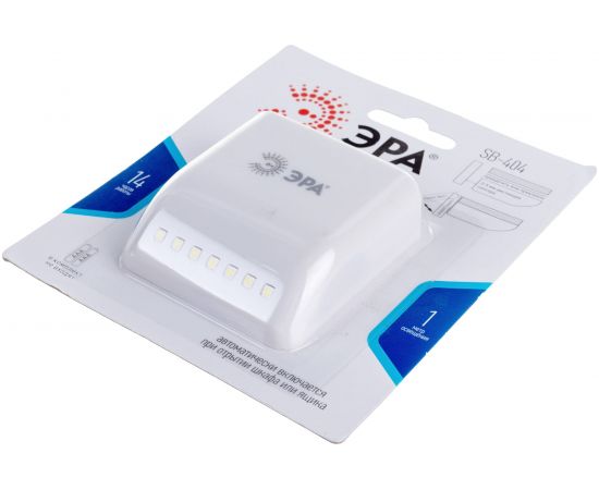 Фонарь ЭРА SB404 пушлайт подсветка универсальная в шкаф 7SMD, LED Б0042658 – изображение 2