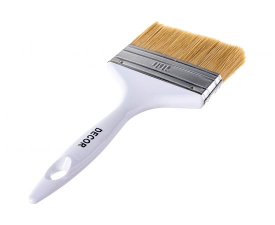 Кисть DECOR STANDARD универсальная 100х15 мм, светлая смешанная щетина, пласт. ручка 700-100 – изображение 2