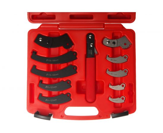 Набор ключа с насадками для круглых гаек с прорезью JTC-4455 – изображение 2