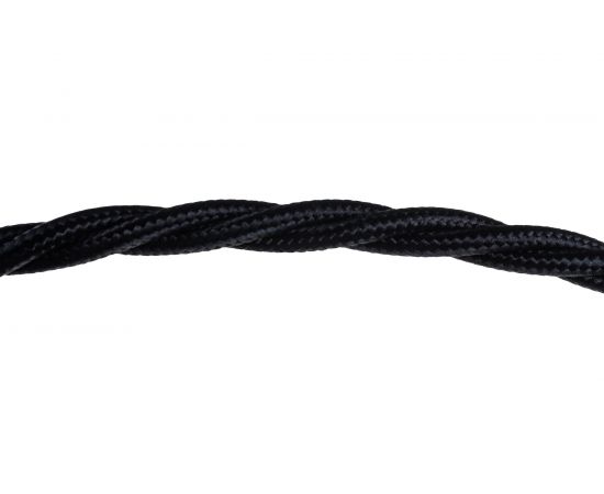 Витой провод Retrika, ретро 3х2.5 черный, 50м RP-32508 – изображение 2