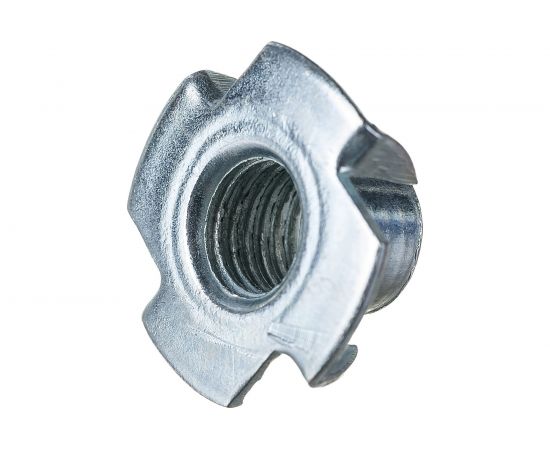 Крыльчатая, врезная гайка КРЕП-КОМП DIN 1624, М10х13, 150 шт. гкв10ф – изображение 2