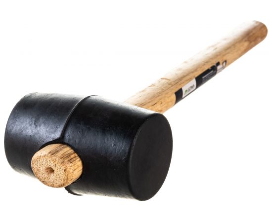 Киянка ULTIMA деревянная рукоятка, 230 г, черная резина, 121040 – изображение 2
