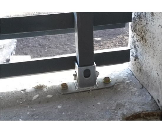 Основание потолочной стойки Lucky Guy 120х40х4,0 мм, под профиль 30х30х30х2,0 мм 400 04 12040 50 0р – изображение 3