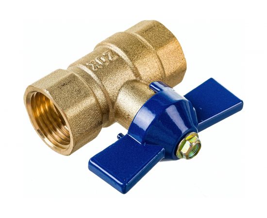 Шаровой кран ZOX 1/2 вн/вн., бабочка 519277 – изображение 3