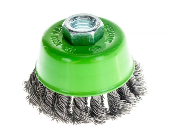 Щетка для УШМ (75 мм; М14; 0.5 мм) СИБРТЕХ 746247 – изображение 3