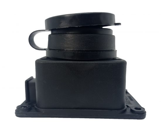 Настенная каучуковая розетка Bull с заземлением с крышкой 338012 – изображение 3