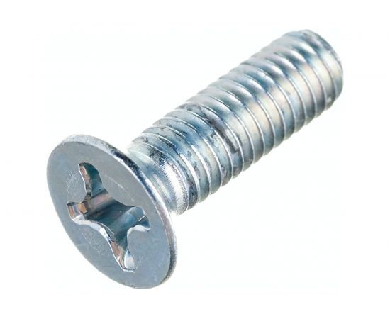 Винт Стройметиз M6х20 DIN 965, потайная головка, цинк уп. 10 шт 3091051 – изображение 3