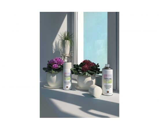 Декоративная аэрозольная краска CORALINO LIGHT Кремовый CL1005 – изображение 3