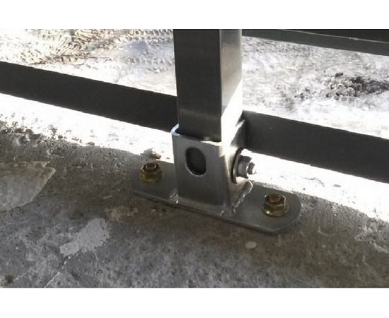 Основание потолочной стойки Lucky Guy 120х40х4,0 мм, под профиль 30х30х30х2,0 мм 400 04 12040 50 0р – изображение 4