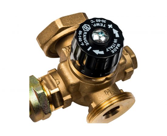 Насосная группа с термостатическим смесительным клапаном (1"", без насоса, DN 25) STOUT SDG-0002-002501 – изображение 4