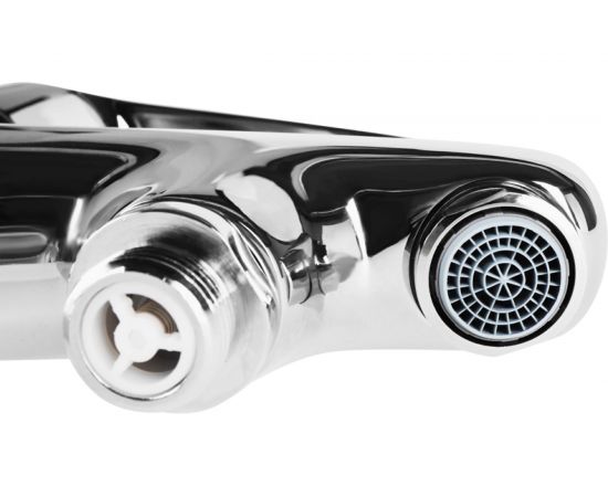 Смеситель на борт ванны IDDIS Torr TORSB10i07 на 1 отверстие с керамическим дивертором – изображение 4