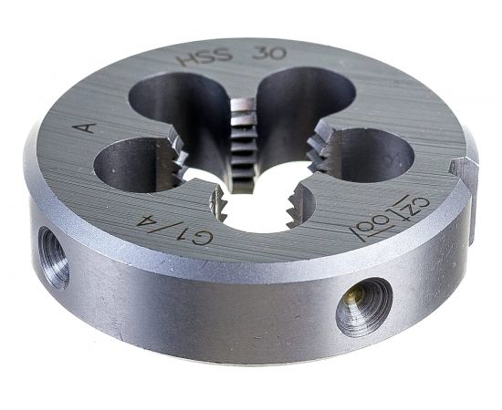 Плашка, трубная резьба HSS G 1/4 дюйма Bucovice Tools 242140 – изображение 4