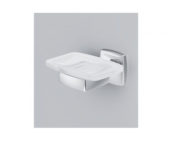 Стеклянная мыльница с настенным держателем AM.PM Gem, A9034200 – изображение 5