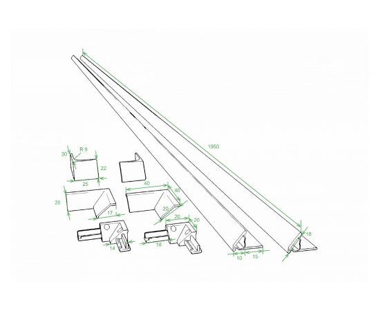 Декоративный бордюр для ванн и поддонов AQUATEK 195 00000069865 DEKOR-0000001 – изображение 5