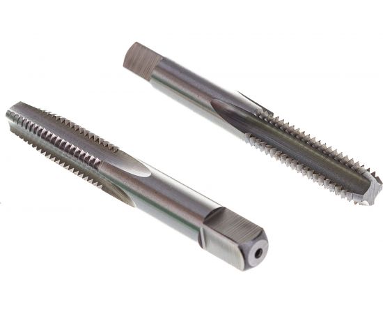 Дюймовый метчик TORNERI UNC 3/8" 16 нитей Р6М5 комплект из 2-х штук 035370 – изображение 7