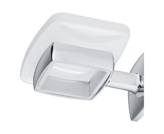 Стеклянная мыльница с настенным держателем AM.PM Gem, A9034200 – изображение 8
