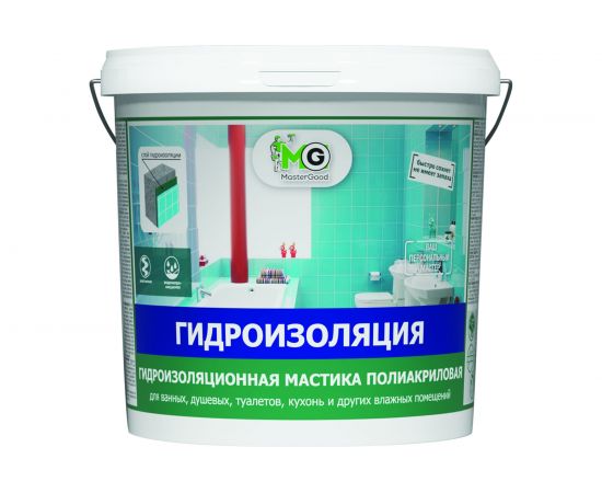 Гидроизоляция MasterGood HydroБарьер 7 кг MG-Гидроиз-7 