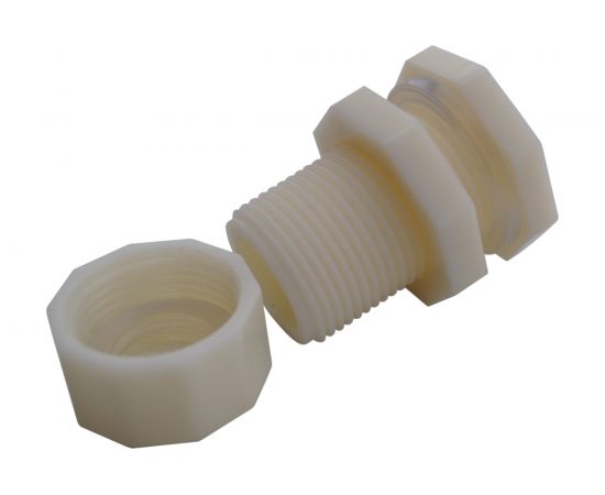 Переходник для врезки в бочку НР 3/4" АВS пластик Профитт 4820777 