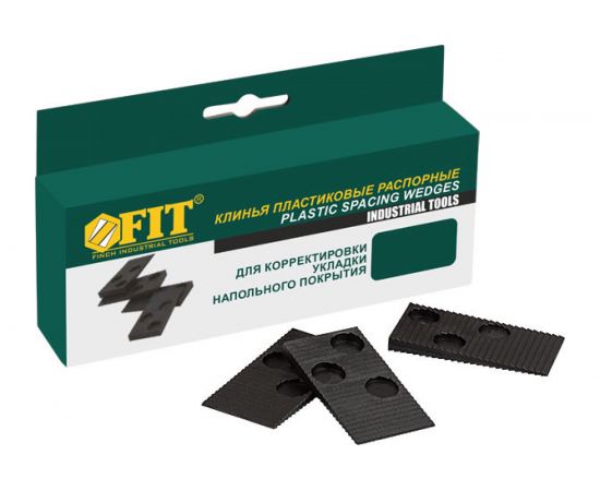 Клинья пластиковые распорные для укладки ламината 20 шт FIT 59296 