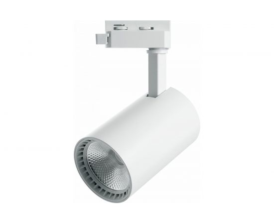 Трековый светодиодный светильник на шинопровод FERON 12W, 1080 Lm, 4000К, белый, 60 гр, AL102 32515 
