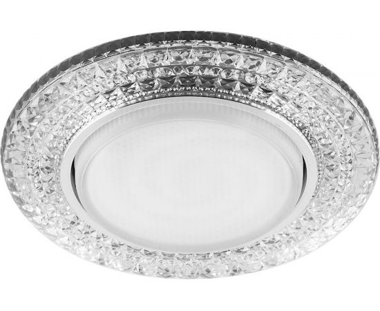 Встраиваемый светильник со светодиодной подсветкой FERON 20LED*2835 SMD, 6400K, 15W, GX53 41293 