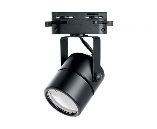 Трековый однофазный светильник на шинопровод FERON GU10, AL191, 50W, 230V, черный 41592 