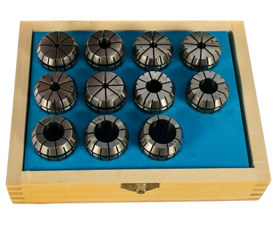 Набор цанг ER32 из 11 шт., DIN6499, 4-20 мм GRIFF b225527 