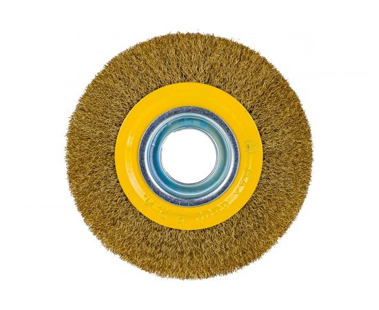 Щетка крацовка дисковая с комплектом переходников (150 мм; 32 мм) Biber 70979 тов-076224 – изображение 2