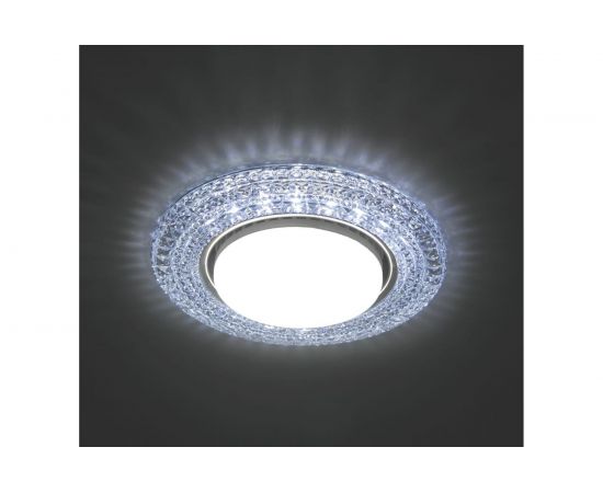 Встраиваемый светильник со светодиодной подсветкой FERON 20LED*2835 SMD, 6400K, 15W, GX53 41293 – изображение 2