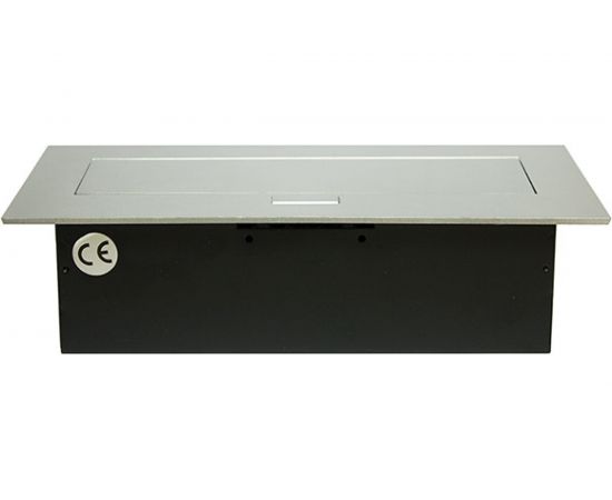 Полуавтоматический блок розеток Mebax, MX-226 3 секции Серебро 212х60мм 00-00000223 – изображение 2