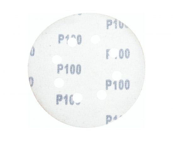 Круги шлифовальные 5 шт. (125 мм; Р100; 8 отверстий) FIT IT 39665 – изображение 2