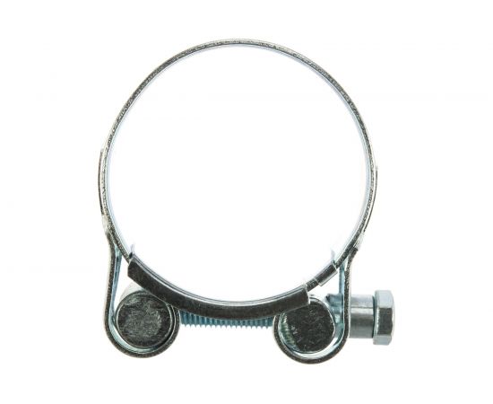 Металлические хомуты СИБРТЕХ, силовые, 44-47мм, ширина 22мм, шарнирный, W1, 2шт 47537 – изображение 2