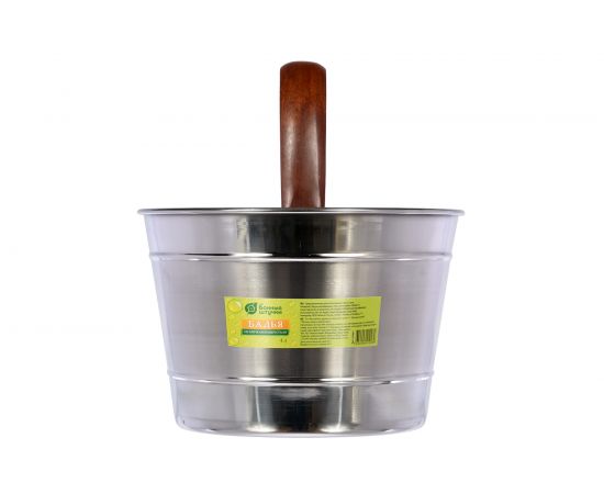 Бадья из нержавеющей стали Банные штучки 4л 32031 – изображение 2