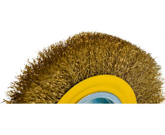 Щетка крацовка дисковая с комплектом переходников (150 мм; 32 мм) Biber 70979 тов-076224 – изображение 3