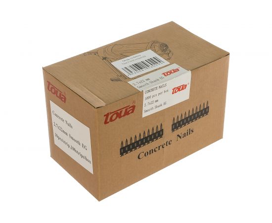 Гвозди по бетону (2,7х22 мм; 1000 шт.) TOUA 2722smoothEG – изображение 3