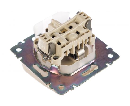 Механизм розетки Legrand 1-м СП Valena защитные шторки с защитной крышкой IP44 слоновая кость Leg 774120 – изображение 3