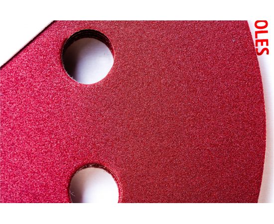 Круги шлифовальные 5 шт. (125 мм; Р320; 8 отверстий) FIT IT 39670 – изображение 3