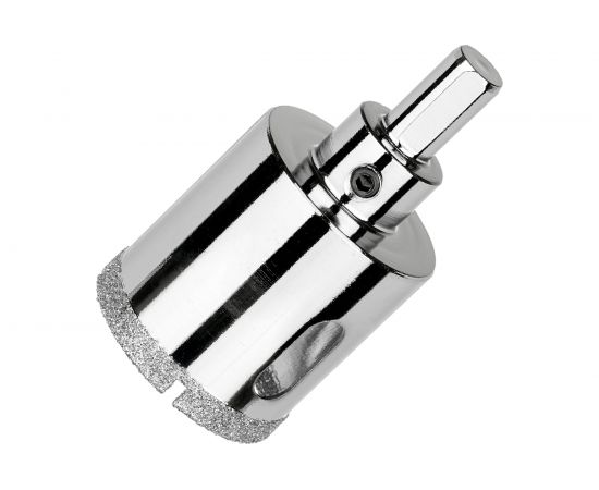 Коронка алмазная по керамограниту и керамике с центрирующим сверлом 38 мм Diamond Industrial DIDCSC038 – изображение 4