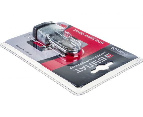 Навесной замок БУЛАТ ВС 0130-01 d=5 мм 13613 – изображение 4