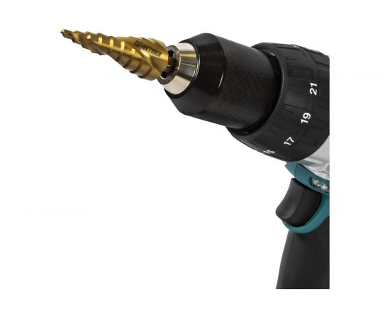 Сверло ступенчатое спиральное с кобальтовым покрытием по металлу (4-20 мм; шаг 2 мм; 3-х гран.хвост.8 мм) ПРАКТИКА 793-763 – изображение 5