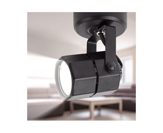 Накладной поворотный светильник ЭРА OL2, GU10, BK, черный Б0044260 – изображение 5