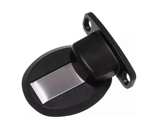 Дверной ограничитель магнитный, скрытой установки, Brante чёрный 606784 – изображение 6