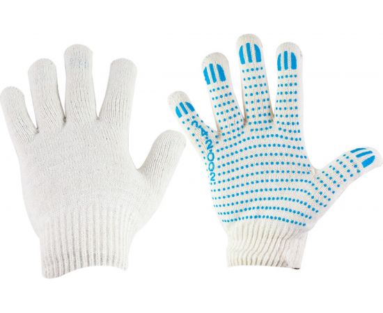 Перчатки с ПВХ РемоКолор 10 класс вязки, 4-х нитка, 24-2-002 