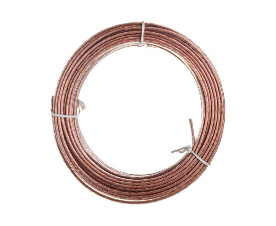 Акустический кабель Cablexpert прозрачный, 20 м, бухта CC-TC2x1,5-20M 