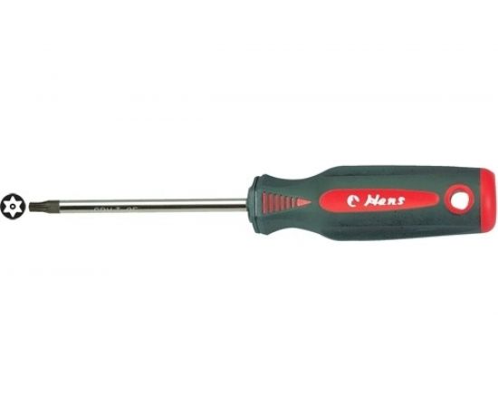 Отвертка Torx с отверстием TH8х75мм Hans 0450TH08 