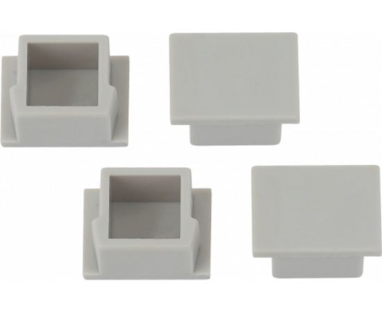 Набор заглушек для профиля CAB261 ЭРА 1612-3A 4 глухие Б0039432 